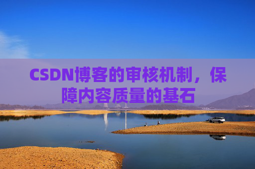 CSDN博客的审核机制，保障内容质量的基石